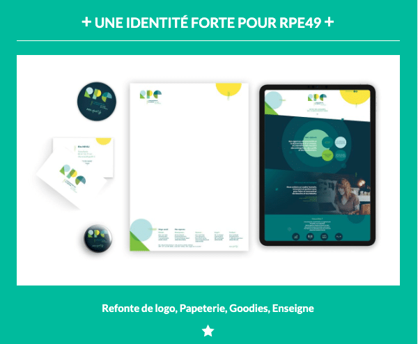 Création d'identité graphique par l'Atelier Asap : logo, papeterie, goodies, enseigne